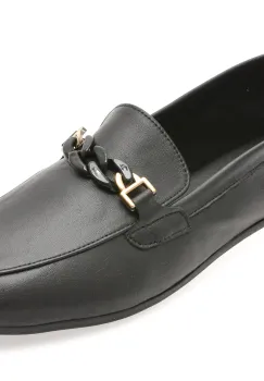 Mocasini FLAVIA PASSINI negri, CB4, din piele naturala imagine