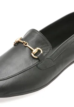 Mocasini FLAVIA PASSINI negri, GTB1, din piele naturala imagine