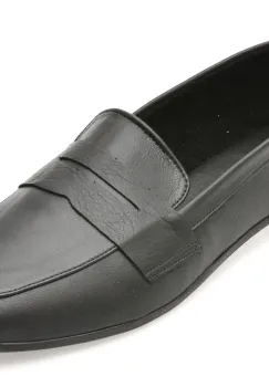 Mocasini FLAVIA PASSINI negri, SP14, din piele naturala imagine