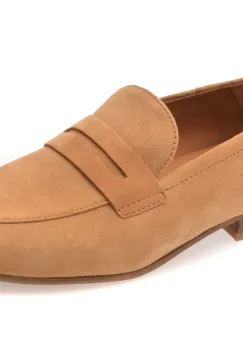 Mocasini GEOX maro, D552EA, din piele intoarsa imagine