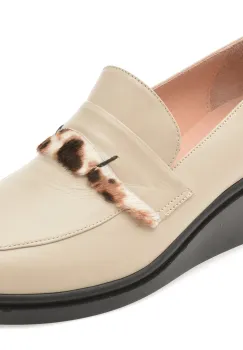 Mocasini GOLD DEER gri, 3892523, din piele naturala imagine