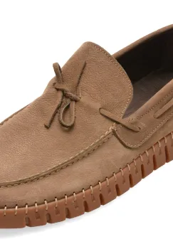 Mocasini GRYXX gri, 74022, din nabuc imagine