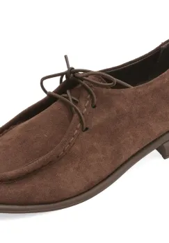 Mocasini GRYXX maro, 25308, din piele intoarsa imagine