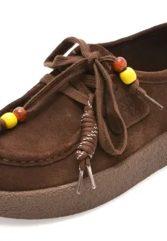 Mocasini GRYXX maro, 256, din piele intoarsa imagine