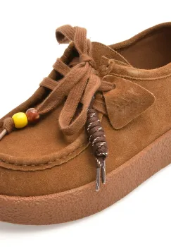 Mocasini GRYXX maro, 256, din piele intoarsa imagine