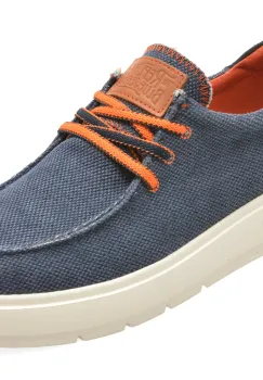 Mocasini REPLAY bleumarin, MZ8G01T, din material textil imagine