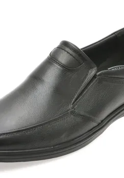 Mocasini SHOWMAN negri, SH8502, din piele naturala imagine