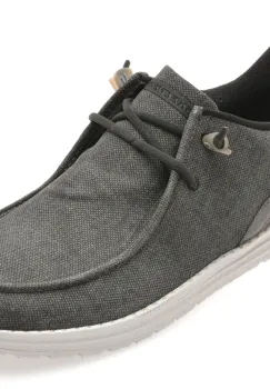 Mocasini SKECHERS gri, MELSON, din material textil imagine