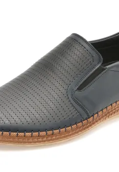 Pantofi BITE THE BULLET bleumarin, ALM7001, din piele naturala imagine