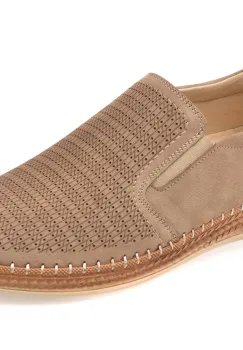 Pantofi BITE THE BULLET gri, ALM7001, din nabuc imagine