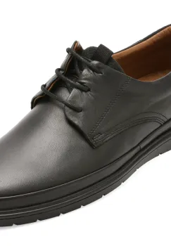 Pantofi BITE THE BULLET negri, RM110, din piele naturala imagine