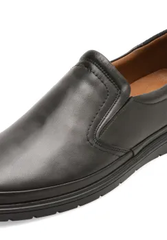 Pantofi BITE THE BULLET negri, RM112, din piele naturala imagine