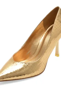 Pantofi eleganti ALDO aurii, 14252942, din piele ecologica imagine