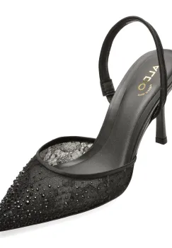 Pantofi eleganti ALDO negri, 14241582, din material textil imagine