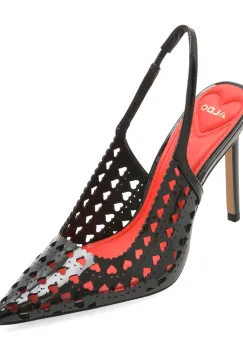 Pantofi eleganti ALDO negri, LOVESLING 001, din piele ecologica imagine