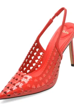 Pantofi eleganti ALDO rosii, LOVESLING 610, din piele ecologica imagine