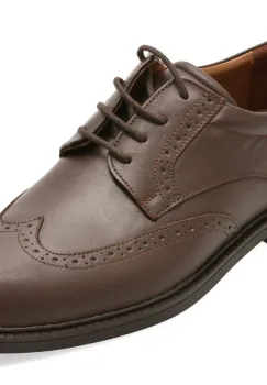 Pantofi eleganti BITE THE BULLET maro, RM108, din piele naturala imagine