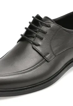 Pantofi eleganti BITE THE BULLET negri, 51535, din piele naturala imagine