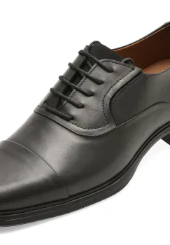 Pantofi eleganti BITE THE BULLET negri, RM105, din piele naturala imagine