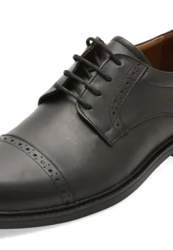 Pantofi eleganti BITE THE BULLET negri, RM115, din piele naturala imagine