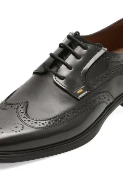 Pantofi eleganti BITE THE BULLET negri, RM122, din piele naturala imagine
