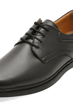 Pantofi eleganti BITE THE BULLET negri, SH326, din piele naturala imagine