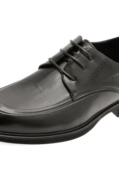 Pantofi eleganti BITE THE BULLET negri, T89628, din piele naturala imagine