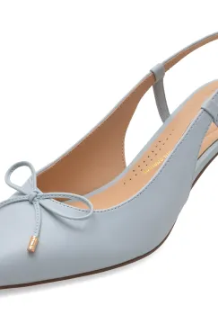 Pantofi eleganti CLARKS albastri, ZAREY BOW, din piele naturala imagine