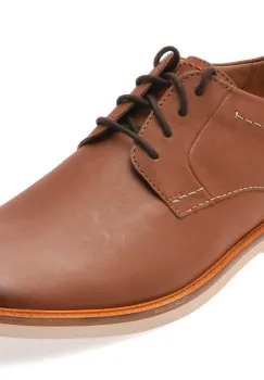 Pantofi eleganti CLARKS maro, ATTICUS LT LACE, din piele naturala imagine