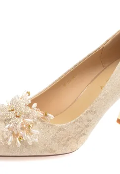 Pantofi eleganti EPICA bej, 1314178, din piele ecologica imagine