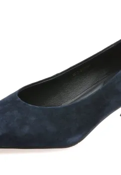 Pantofi eleganti EPICA bleumarin, 3630, din piele intoarsa imagine