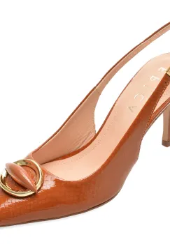 Pantofi eleganti EPICA maro, 1200508, din piele naturala lacuita imagine