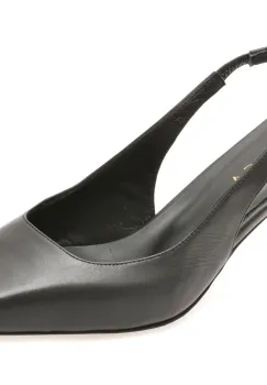 Pantofi eleganti EPICA negri, 144498, din piele naturala imagine