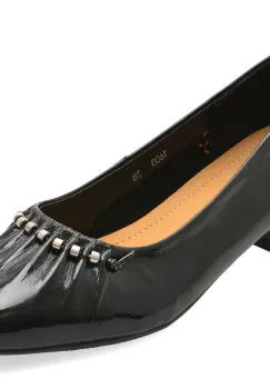 Pantofi eleganti EPICA negri, 1600, din piele naturala lacuita imagine