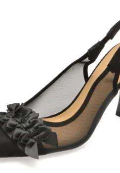 Pantofi eleganti EPICA negri, 310535, din material textil imagine