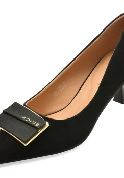 Pantofi eleganti EPICA negri, 6308, din piele ecologica imagine