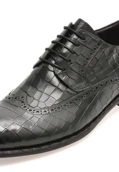 Pantofi eleganti EPICA negri, A288, din piele naturala imagine