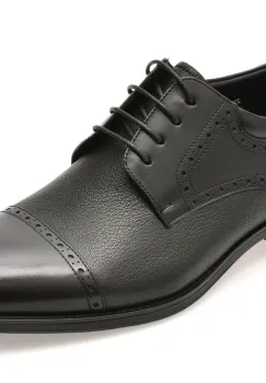Pantofi eleganti EPICA negri, J3856, din piele naturala imagine
