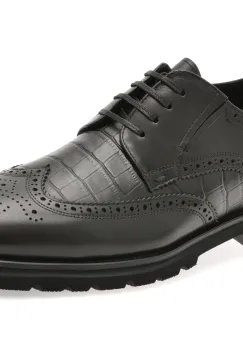 Pantofi eleganti EPICA negri, M296, din piele naturala imagine