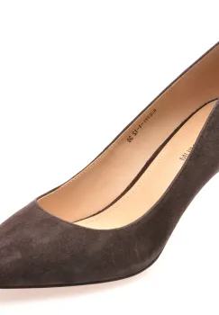 Pantofi eleganti EPICA PREMIUM gri, 2591, din piele intoarsa imagine