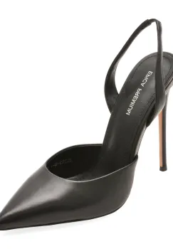 Pantofi eleganti EPICA PREMIUM negri, 2317213, din piele naturala imagine