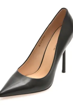 Pantofi eleganti EPICA PREMIUM negri, 25129, din piele naturala imagine