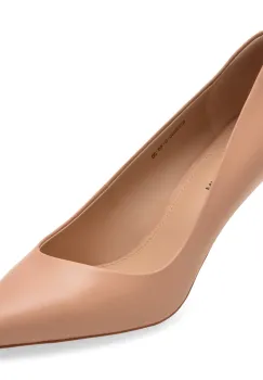 Pantofi eleganti EPICA PREMIUM nude, 23933, din piele naturala imagine