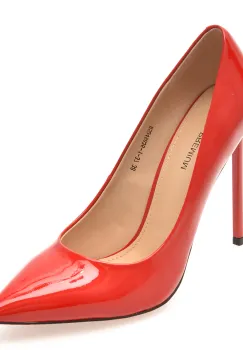 Pantofi eleganti EPICA PREMIUM rosii, 249836, din piele naturala lacuita imagine