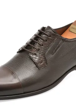 Pantofi eleganti LE COLONEL maro, 327118, din piele naturala imagine