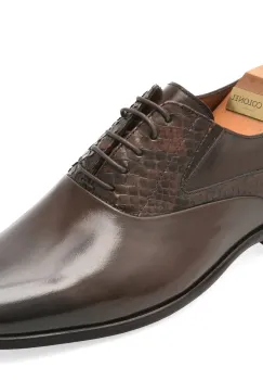 Pantofi eleganti LE COLONEL maro, 60012, din piele naturala imagine