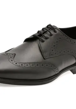 Pantofi eleganti OTTER negri, 400304, din piele naturala imagine