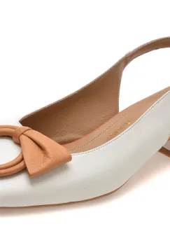 Pantofi EPICA bej, 669B712, din piele naturala imagine