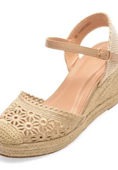 Pantofi EPICA bej, 990, din material textil imagine