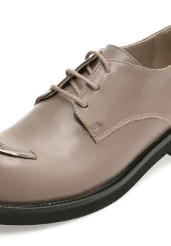 Pantofi EPICA gri, 2157221, din piele naturala imagine